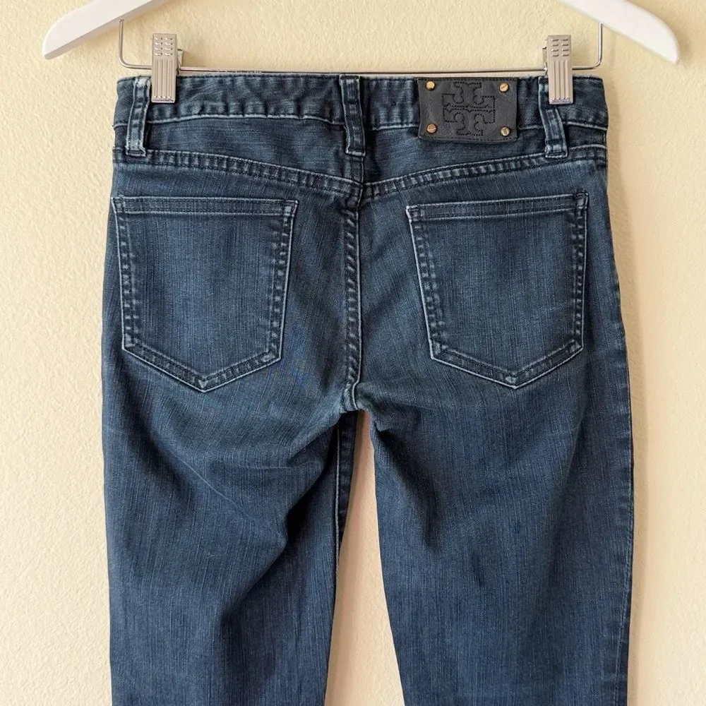 Tory Burch Y2K Low Rise Legging Jeans